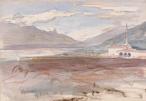Tepelene, 18 de abril de 1857 de Edward Lear